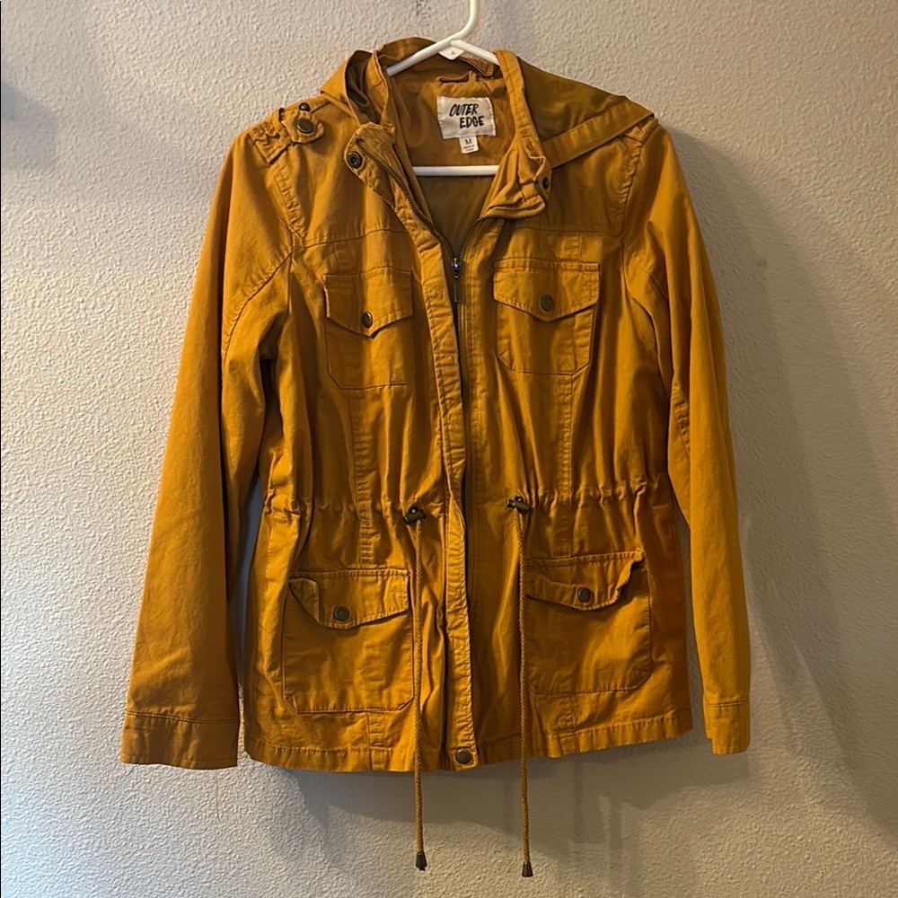 Outer Edge Mustard Yellow Jacket size medium